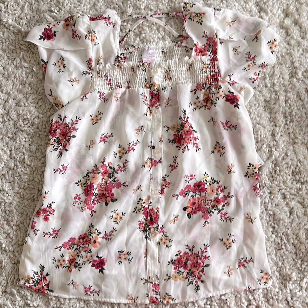 No Boundaries Floral Blouse